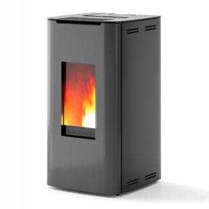 Poêle à granulés étanche de marque RED - Modèle FLORA