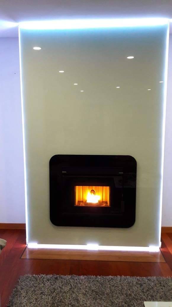 Installation d'un insert à granulés Ecoforest proche Cany Barville