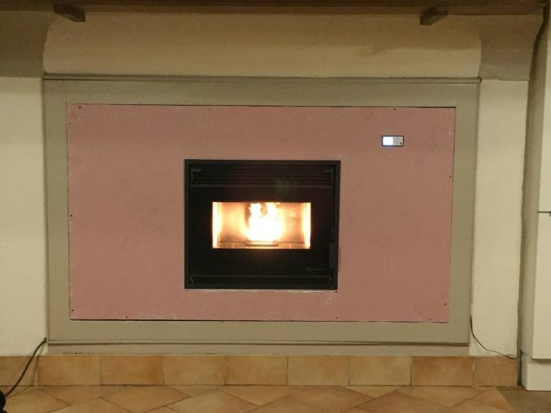 Installation d'un insert à granulés Ecoforest proche Cany Barville