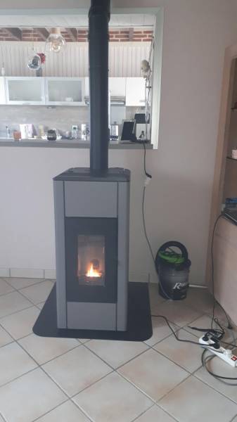 Poêle à granulés de la marque RED modèle REN