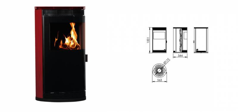 Poêle à bois ECOFOREST - Modèle ARLES