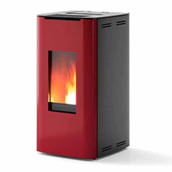 Poêle à granulés étanche de marque RED - Modèle FLORA
