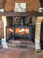 Notre zone d'activité pour ce service Acheter panier à bûches et grille de protection pour cheminée ou poêle